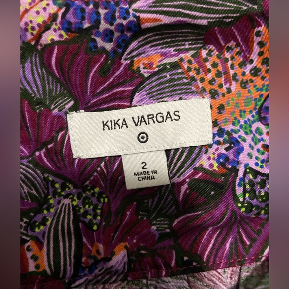 Kika Vargas Multicolor Floral Midi Skirt - Picture 8 of 10